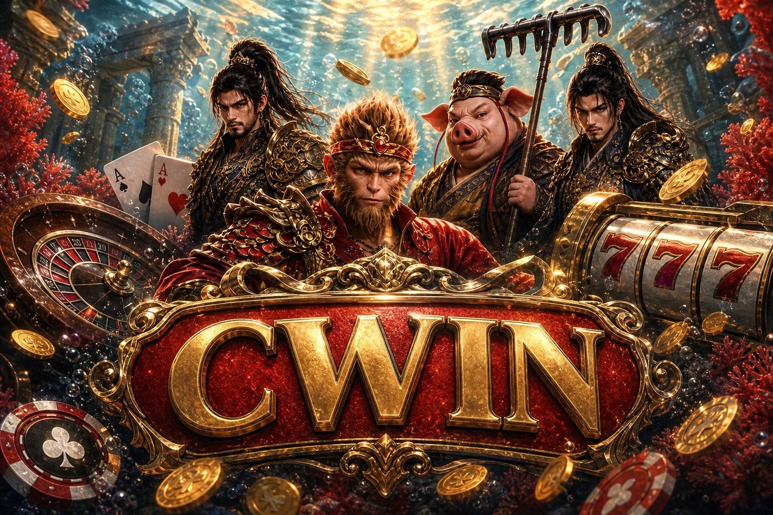 Ảnh bìa bài đánh giá CWIN tháng 10/2026 với các biểu tượng ưu đãi và cảnh báo rủi ro
