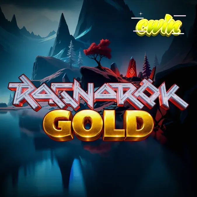 Giao diện trò chơi slot Ragnarok Gold với các biểu tượng thần thoại Bắc Âu